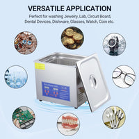 Load image into Gallery viewer, Jewelry Ultrasonic Cleaner, 10L  &amp; 6.5L 40kHz
