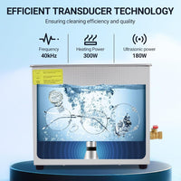 Load image into Gallery viewer, Jewelry Ultrasonic Cleaner, 10L  &amp; 6.5L 40kHz

