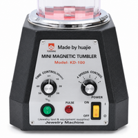 Load image into Gallery viewer, Magnetic Jewelry Tumbler Polisher – 100mm, 4-Speed with Timer
